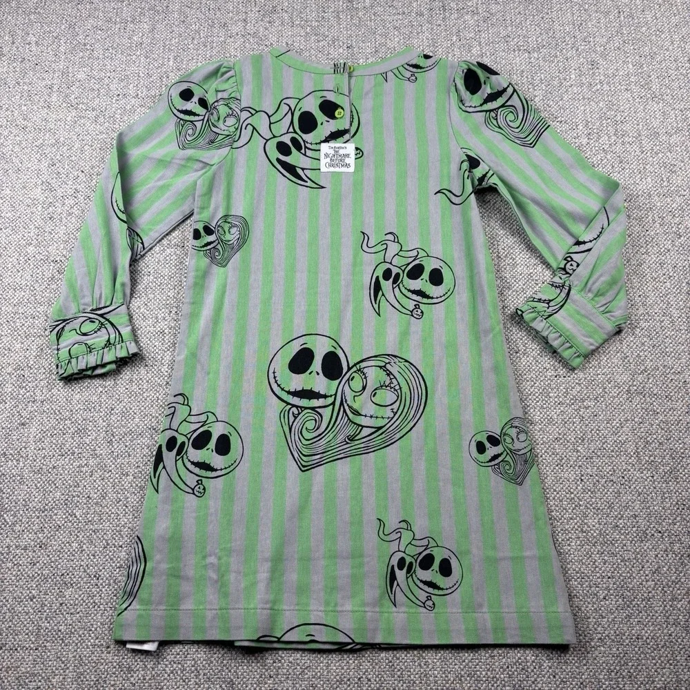 Disney NBC Girls 5/6 Nightmare Before Christmas Jack Skellington Dress Halloween